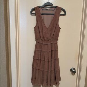 Lovestitch Textured Tiered Dress – Size Small